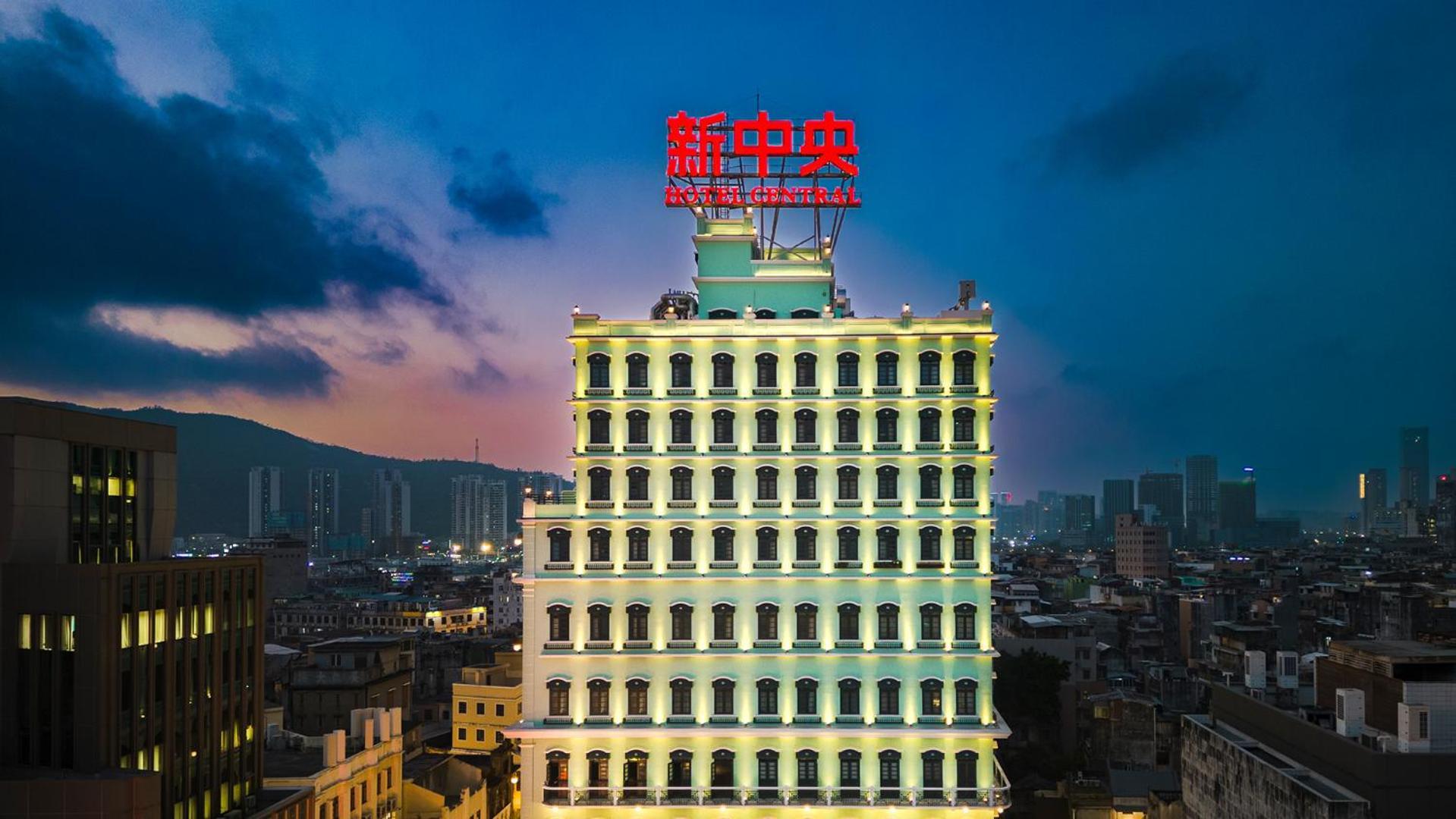 Hotel Central Makau Bagian luar foto